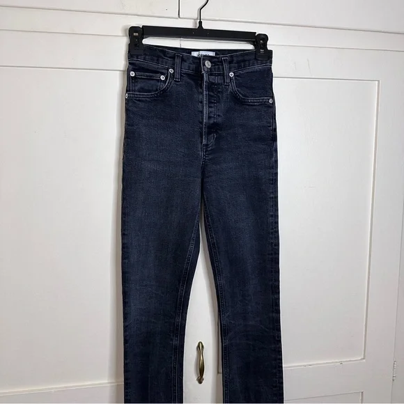 Agolde Black High-Waisted Jeans - Picture 3 of 8
